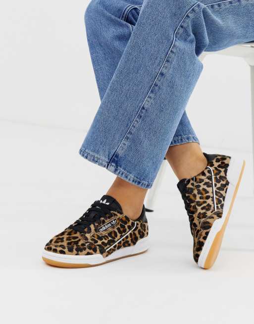 Basket adidas shop femme leopard