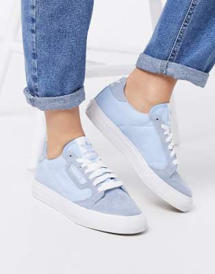 adidas continental 80 femme bleu