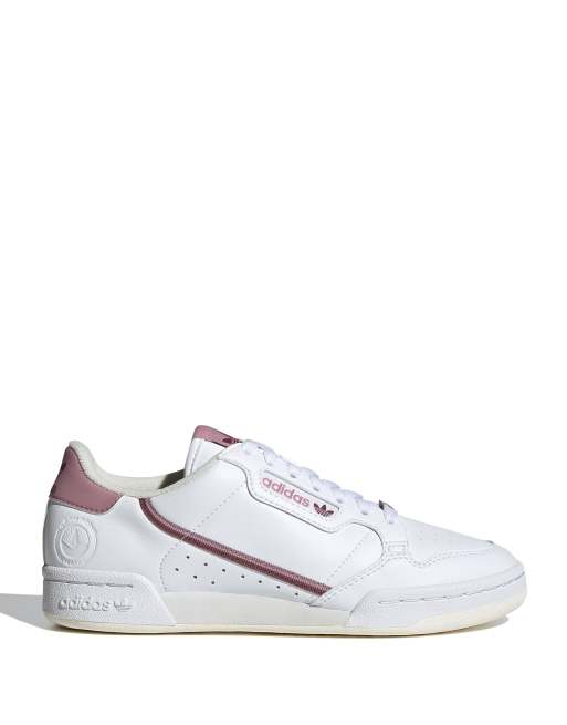 Adidas continental 80 blanche et rose new arrivals