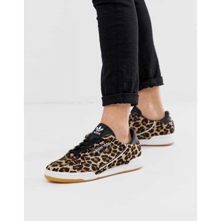 Basket store adidas leopard