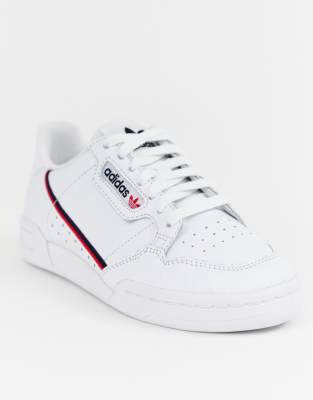 adidas continental 80 rosse