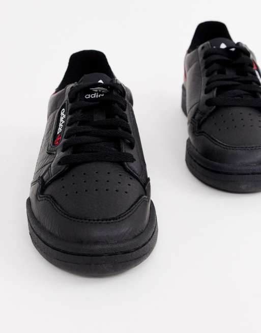 adidas Originals Continental 80 Schwarze Sneaker ASOS