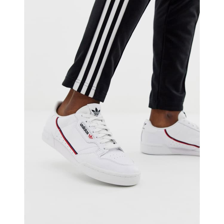 adidas Originals Continental 80 Sneaker in WeiB ASOS