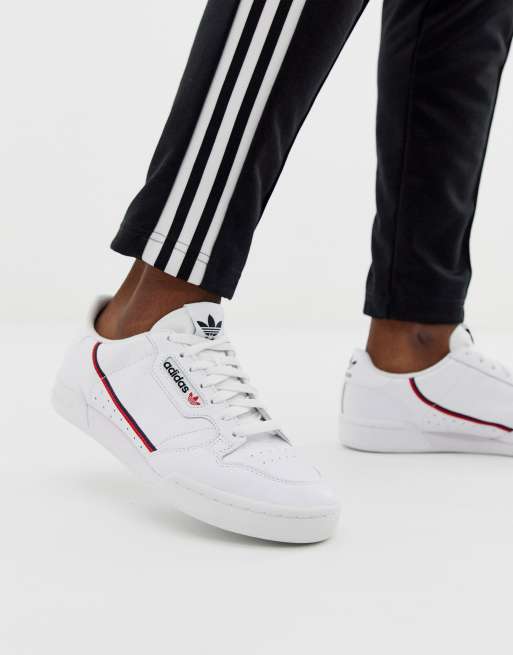 adidas Originals Continental 80 Sneaker in WeiB ASOS