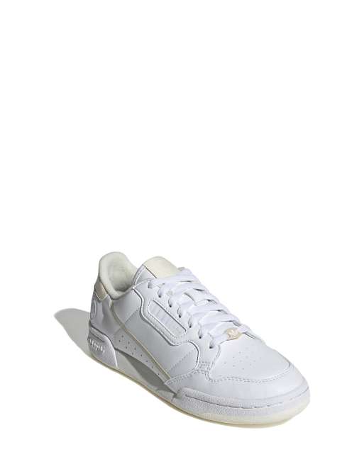 Sneakers Continental 80 Marroni Adidas Originals Continental Scarpe Adidas  Continental 80 Bianche