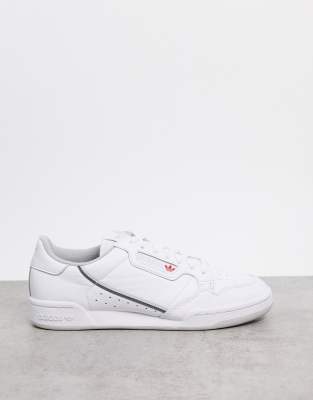 adidas Originals - Continental 80 - Sneakers bianche e grigie | ASOS