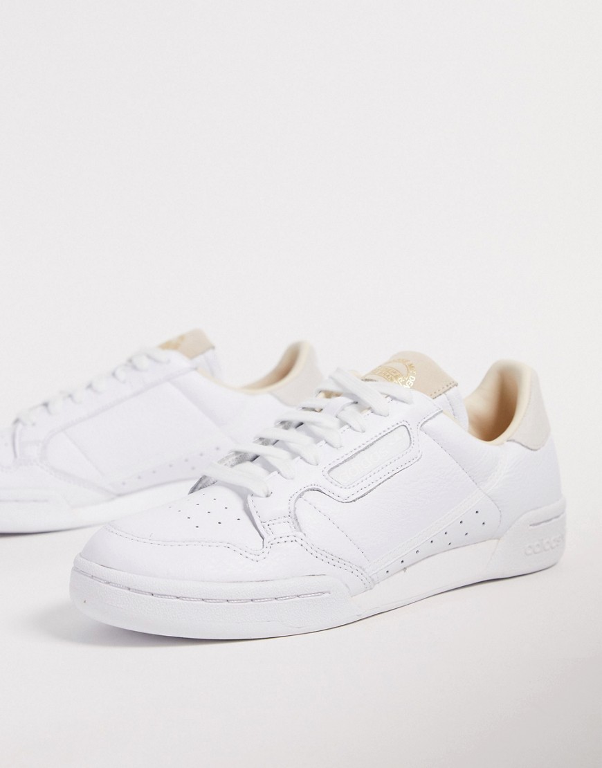 Adidas Originals - Continental 80 - Sneakers bianche-Bianco
