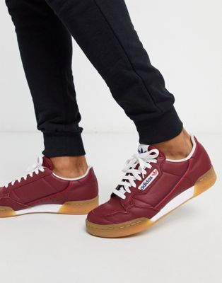 continental 80 shoes maroon