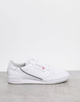 adidas originals continental 80 sneakers in white