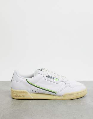 adidas originals continental 80 sneakers in gray