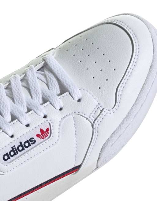 adidas Originals Continental 80 sneakers in white