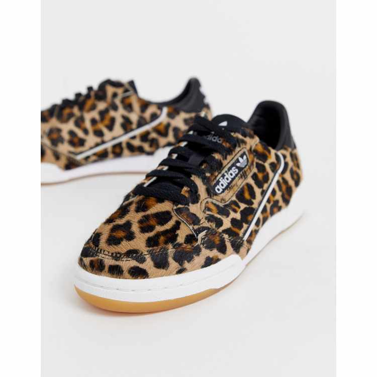 adidas Originals Continental 80 Sneakers mt luipaardprint