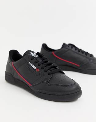 adidas continental 80 uomo nere