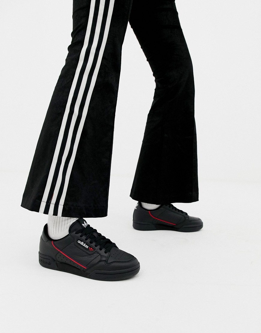 adidas Originals – Continental – 80 – Svarta träningsskor