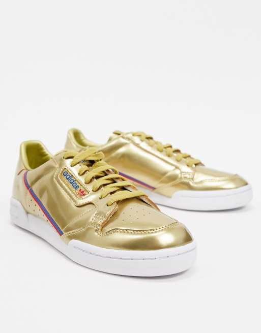 adidas Originals Continental 80 Tech Pack Sneakers color oro