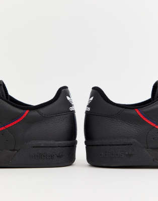 adidas originals continental 80 trainers black g27707