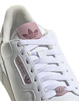 adidas gazelle silver green womens Adidas Womens Continental 80 Sneakers White/Pink