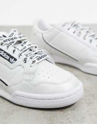 adidas originals black continental 80 trainers