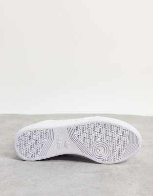 adidas originals continental 80 trainers in white & bluebird