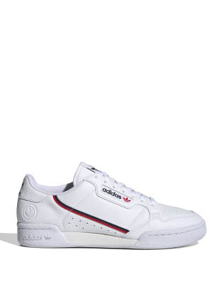 adidas Originals Continental 80 trainers in white ASOS