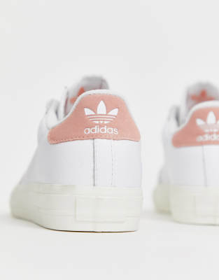 adidas continental vulc white pink