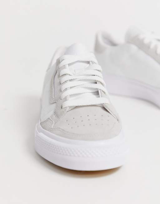 adidas Originals Continental 80 Vulc sneaker in white ASOS