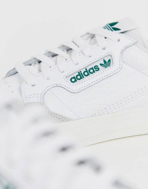 adidas Originals continental 80 vulc sneakers in leather with