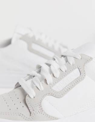 adidas continental vulc white gum