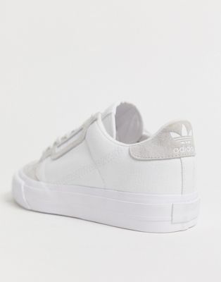adidas continental all white
