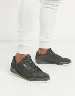 adidas continental 80 black suede