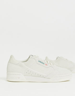 adidas originals continental 80's in white suede