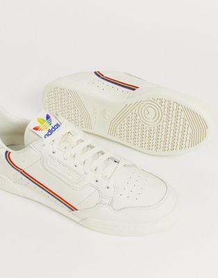 adidas originals continental 80s pride sneakers