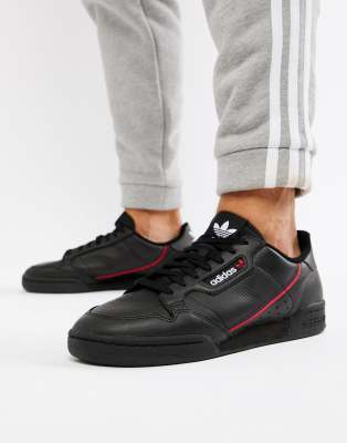 adidas continental 80 women's black