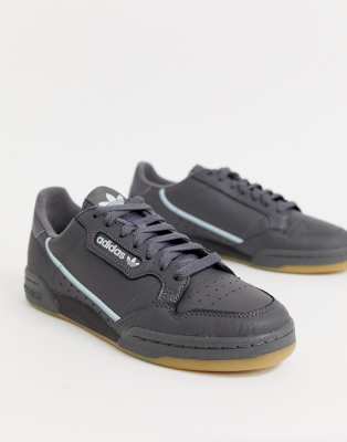 adidas continental 80 dark grey