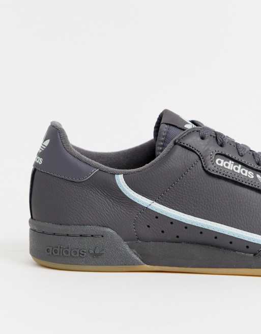 Adidas originals continental 80's hot sale trainers in blue b41673