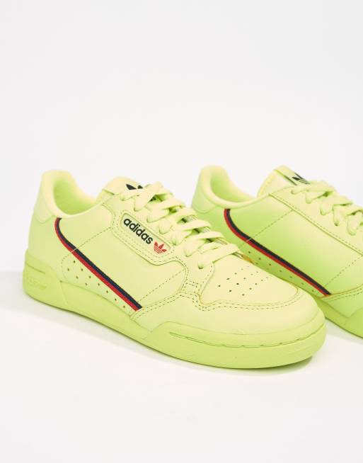 Adidas continental 80 jaune new arrivals