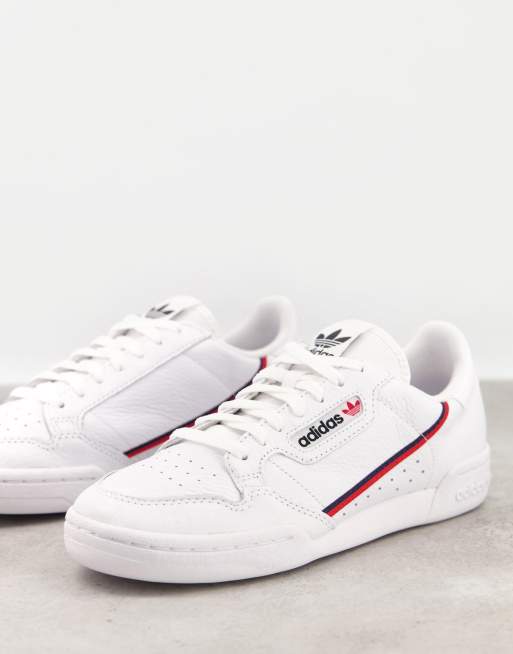 adidas Originals Continental 80 s Sneakers In White ASOS