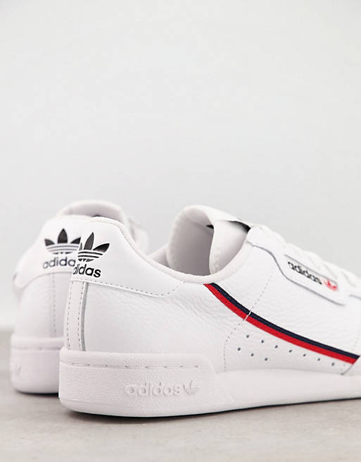roddel regiment type adidas Originals Continental 80's Sneakers In White | ASOS