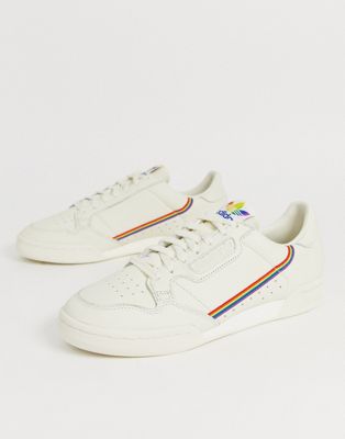 adidas originals continental 80s pride trainers