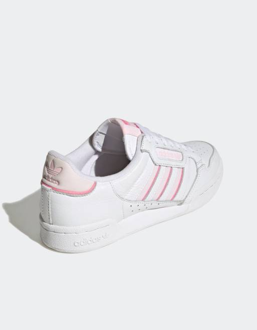 Adidas originals continental 80's trainers store in pink