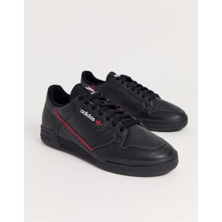 Adidas continental 80 outlet all black