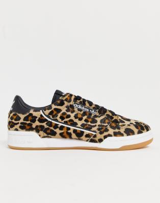 adidas leopard trainers