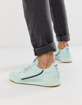 adidas Originals – Continental – Mintgröna 80-talssneakers