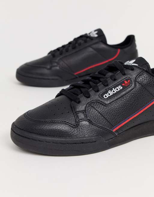 adidas Originals – Continental – Schwarze sneaker im Stil der  80er, 2 von 4