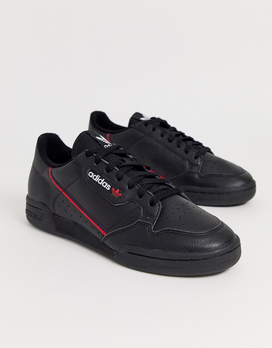 adidas Originals - Continental - Sneakers in jaren '80-stijl in zwart