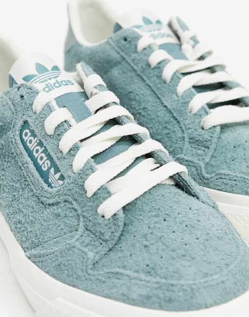 adidas Originals Continental Vulc Baskets Vert ASOS