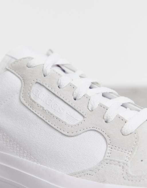 Adidas continental vulc outlet white