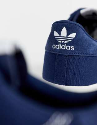adidas navy trainers