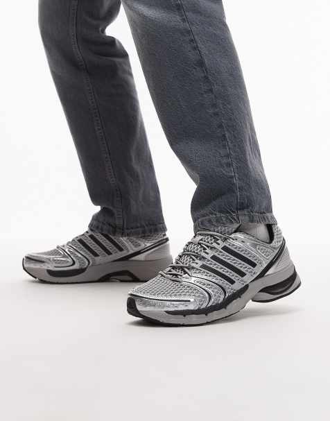 adidas Originals - Control 5 - Sølvfarvede og sorte sneakers - view 1