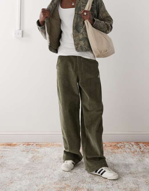 adidas Originals Cord Pants in green | ASOS